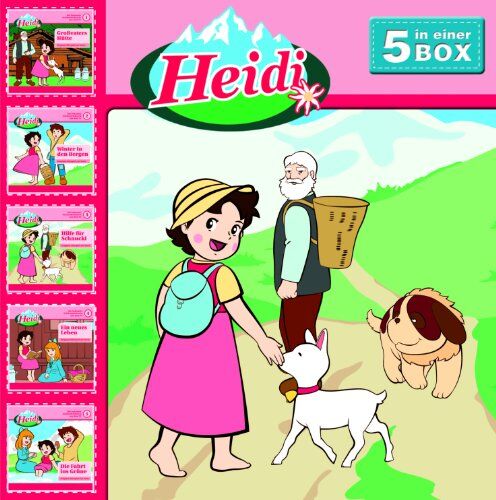 Heidi - Heidi - 5-CD Hörspielbox Vol.1 - Preis vom 16.10.2026 11:41:07 h