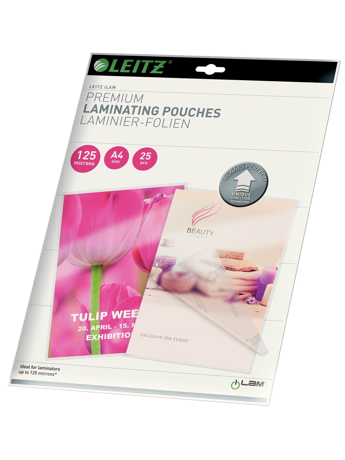 Leitz iLAM UDT Heißlaminierfolien A4, 125 mic, 25 Stück