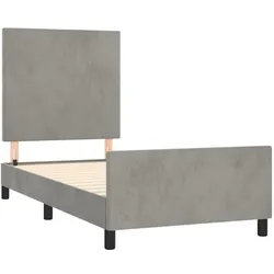vidaXL, Bett, Kallie (Schlichtes Design) (80 x 200 cm)