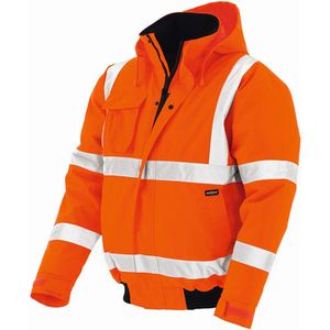 teXXor Arbeitsjacke Whistler, 4119, Warnschutzjacke, signalorange, wasserdicht, Gr. XXL