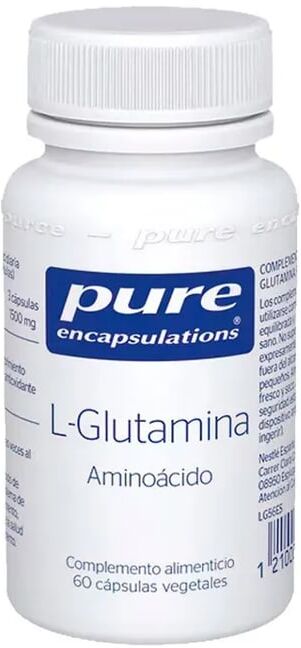 Pure L-Glutamina 60 VCaps