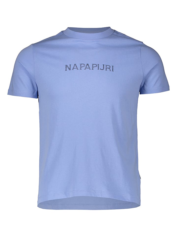 NAPAPIJRY Shirt "Salees" in Blau - XXL