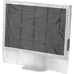 hama 00113815 Bildschirm-Staubschutzhaube, 30/32, Transparent
