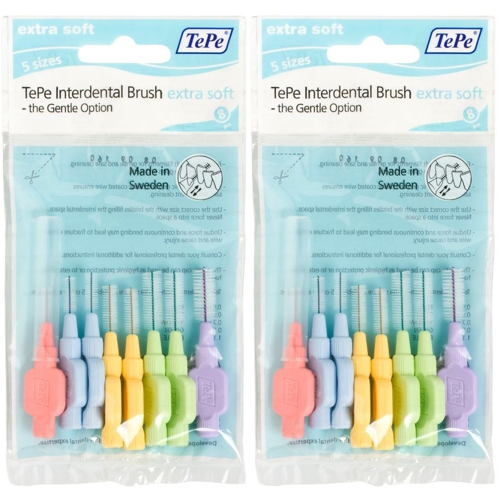Tepe ID Buerste xWEICH GEM x2 2x6 St Zahnbürste
