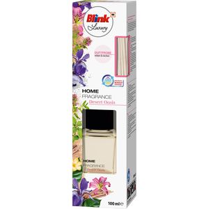 Blink Raumduft Luxury Home Fragrance, 100 ml, mit Stäbchen, gegen Gerüche, Desert Oasis
