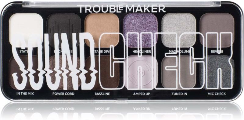 Trouble Maker Trouble eyeshadow palette shade Soundcheck 18 g