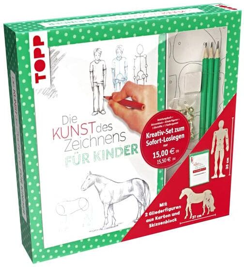 Gecko Keck - Kreativ-Set Kunst des Zeichnens für Kinder - Preis vom 09.10.2026 07:28:09 h