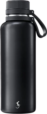 LURCH Isolierflasche Outdoor schwarz 1,0 l, 1 St.
