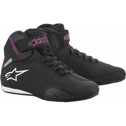 Alpinestars Stella Sektor sportliche Motorradschuhe schwarz-fuchsia - 11 (43.5)