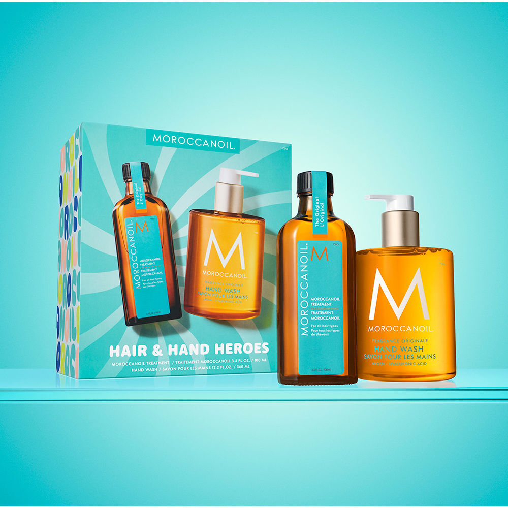 Moroccanoil Tratamento para todos os tipos de cabelo. Caixa com 2 unidades.