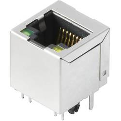 Weidmüller RJ45C5 T1V 3.2N4G/Y TY RJ45-Steckverbinder CAT 5 2562960000 Buchse, Einbau vertikal Polzahl Sensoren 12 Silber, Schwarz 120 St.