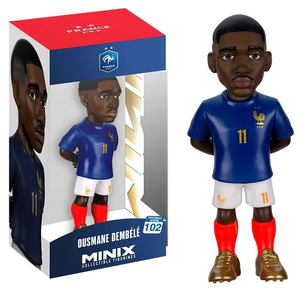 Asmodee Tsjechië MINIX Voetbal Wereldbeker Frankrijk Dembélé