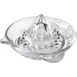 Metaltex Zitruspresse / Saftpresse aus Glas 13,9 cm