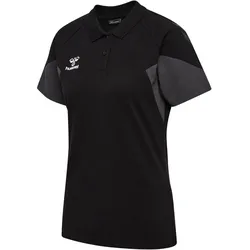 hummel hmlTRAVEL Poloshirt Damen 2001 - black XS
