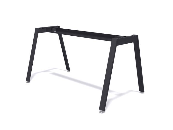 Tischgestell Tradingzone Sem 120x60 cm, Schwarz, Neu, Bürotisch - für Büro oder Homeoffice