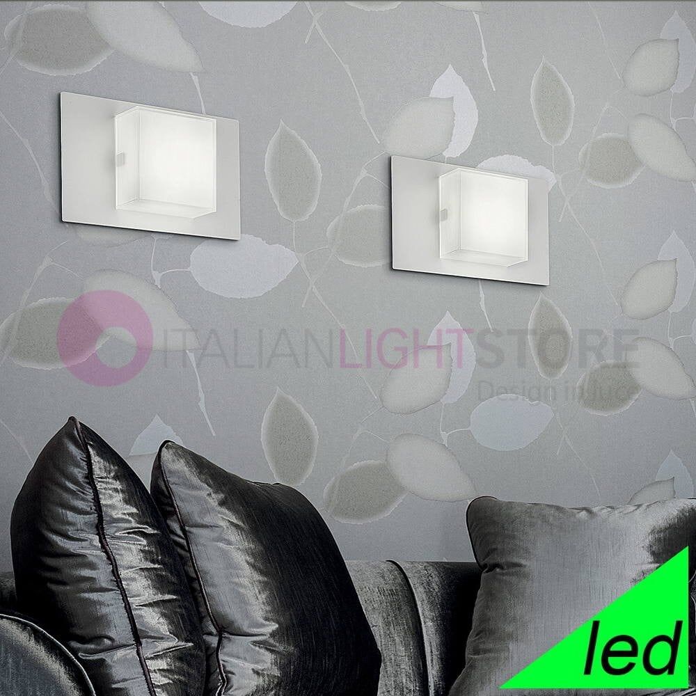 Candy Lampada A Parete Applique Led Design Moderno - Ossidato
