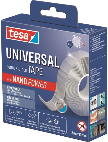 Tesa Nano Power Universaltape, 30mm X 3m