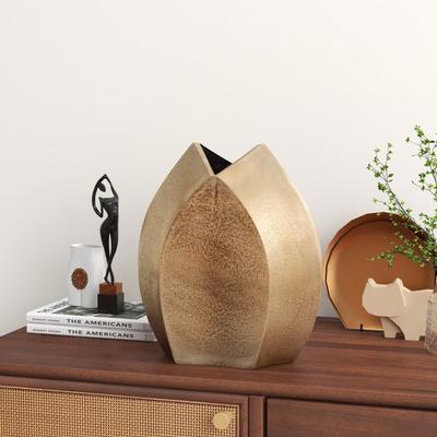 Gild Design House Aniya Decorative Metal Table Vase