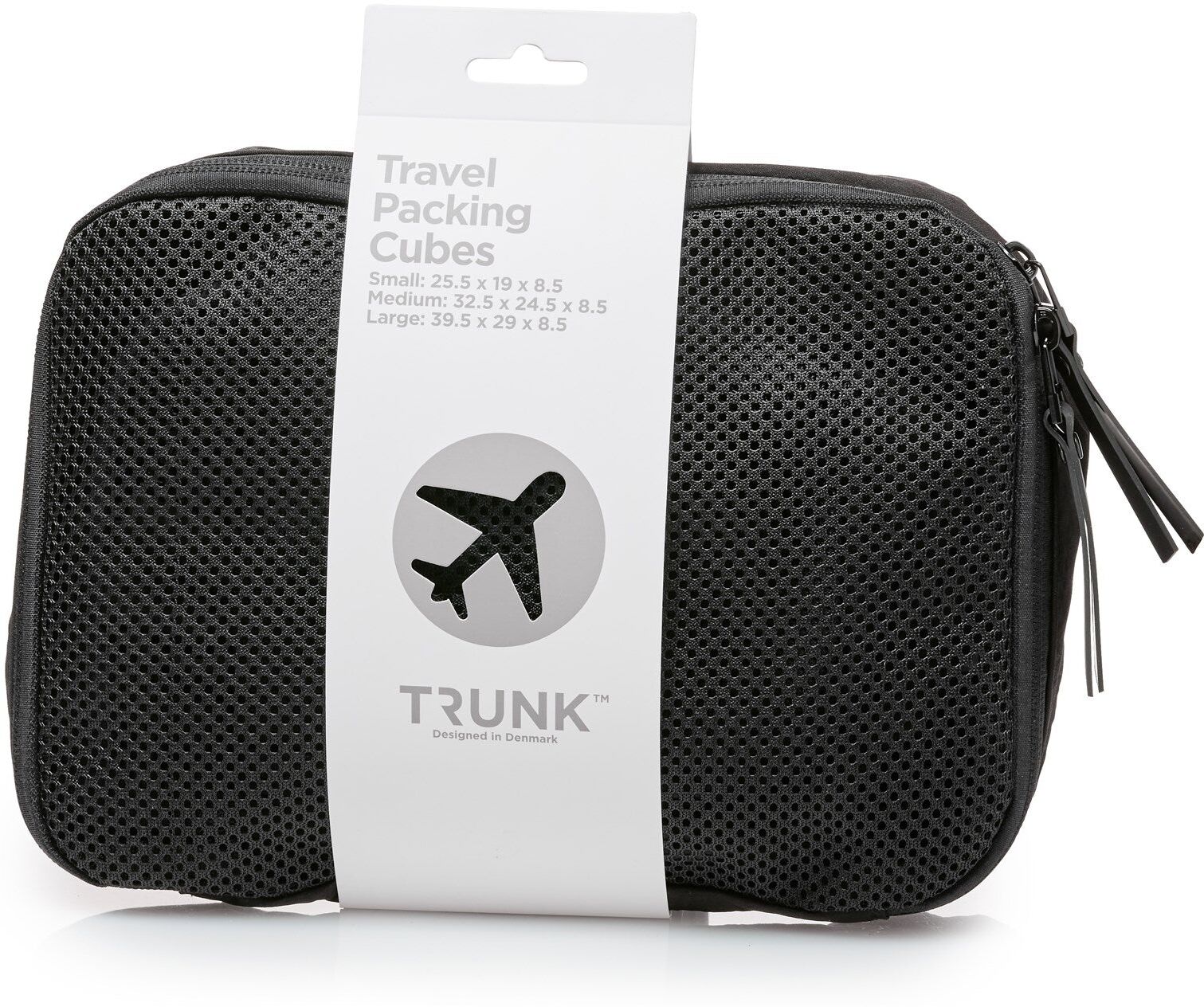 Trunk Travel Packing Cubes - Black