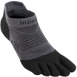 Injinji Unisex Run Original Weight No Show schwarz