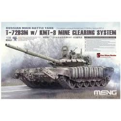 Meng-Model Russian Main Battle Tank T-72B3M w/ KMT-8 Mine Clearing System