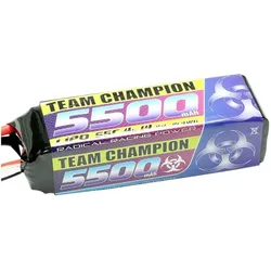 Pichler Lipo Pack Team Champion 5500 mAh 14,8V 55C (XT90) (5500 mAh, 14.80 V)