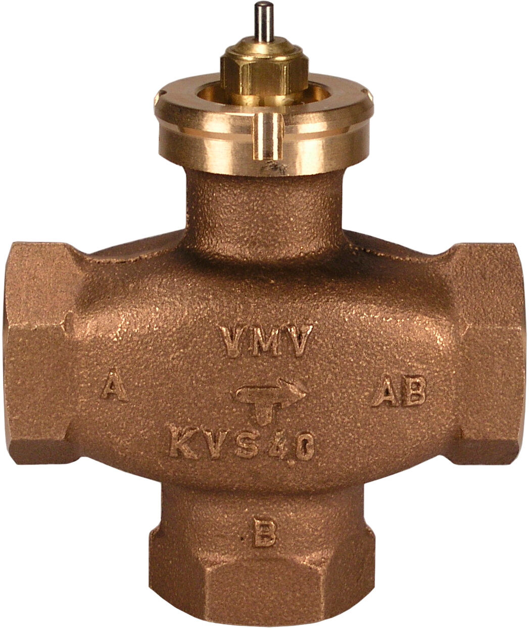 Vanne mélangeuse 3 voies Danfoss DN20 065F0020 Kvs 4.0, PN16, RG5, Rp3/4