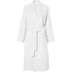 Vandyck Kimono Bademantel Biarritz Waffelpiqué white L