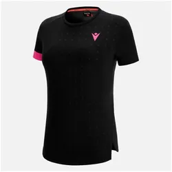 Macron, Damen, Sportshirt, Start Cc Domizia (XS), Pink, Schwarz