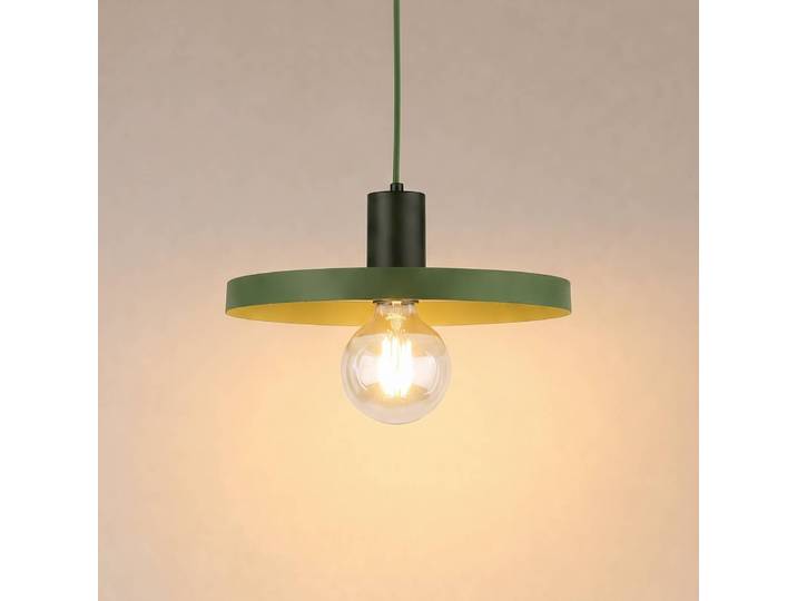 Hängelampe Sila TK Lighting, dimmbar, grün, für Wohn- / Esszimmer, Metall, Modern, Pendelleuchte