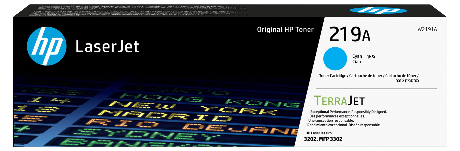 HP 219A Blauwe Toner voor HP LaserJet Pro 3201-3204