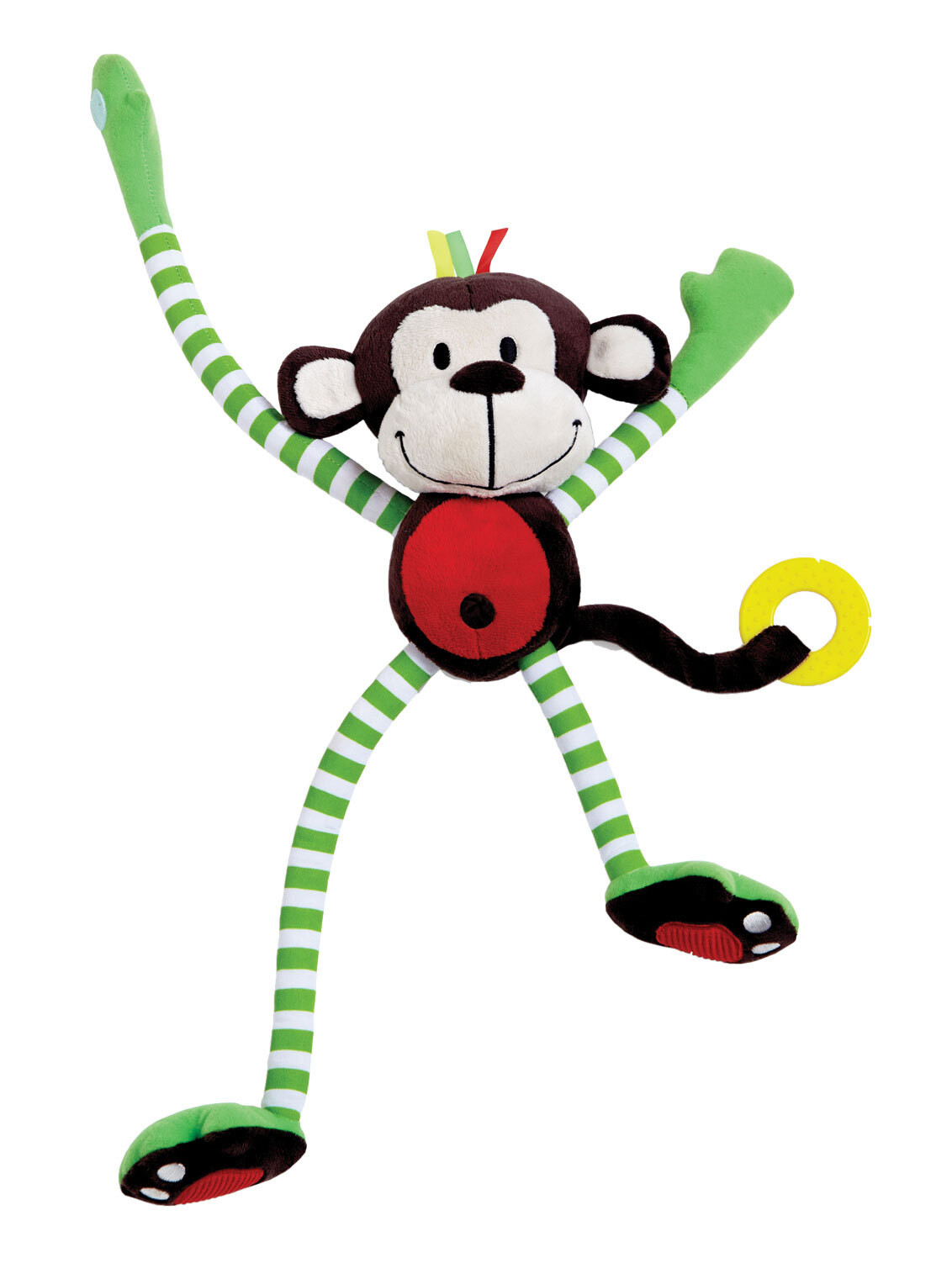 Edushape Activiteitstherapeutisch knuffeldier Vrolijke aap