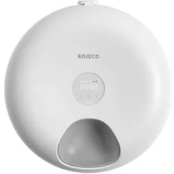 Rojeco 6 Meals Automatic Pet Feeder 3600mAh (360 cl), Futternapf