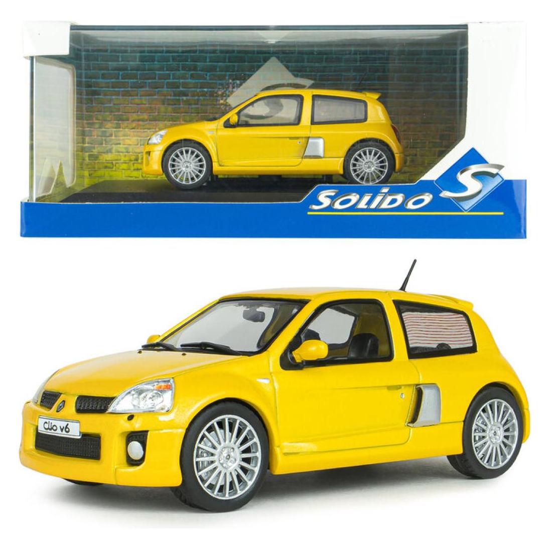 Solido 1:43 Renault Clio V6 PH.2 Jaune Sirius (421438281)