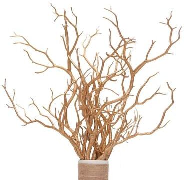 Inspired Living Golden Antler Headband Branch Picks For DIY Costumes And Christmas Party Decor 3pcs green