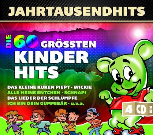Divers - Jahrtausendhits - Die 60 größten Kinderhits - Preis vom 04.10.2026 03:51:26 h