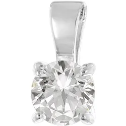 GLIZZ GL1071 Schmuck-Anhänger mit Lab Grown Diamant 0,50 Karat 333 Weißgold
