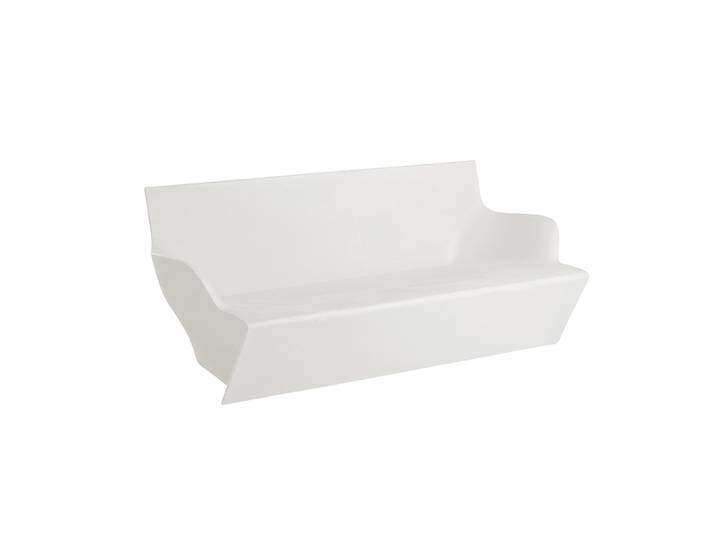 SLIDE canapé pour extérieur KAMI YON (Blanc lait - Polyéthylène)