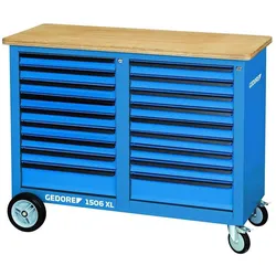 Gedore, Werkbank + Arbeitsbock, 2528096 Werkbank (125 cm, 55 cm)