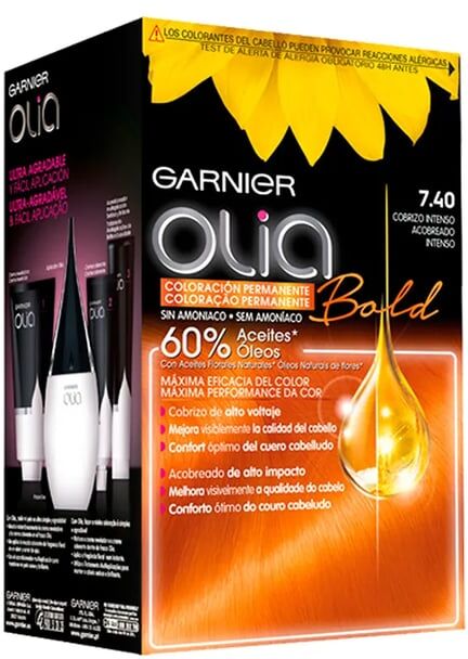 Garnier Olia Coloração Permanente #7,40 Cobre Intenso