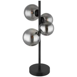 Globo Lighting Tischleuchte  Riha , schwarz , Maße (cm): B: 24 H: 48 T: 19.0