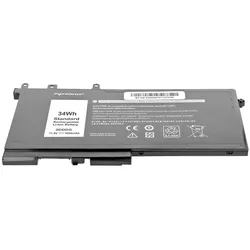 Movano Bateria bateria Dell Latitude E5280, E5480, E5580 (3000 mAh), Notebook Akku