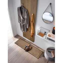 Fuma Rutschfeste Fußmatte Taupe 120 x 35 cm