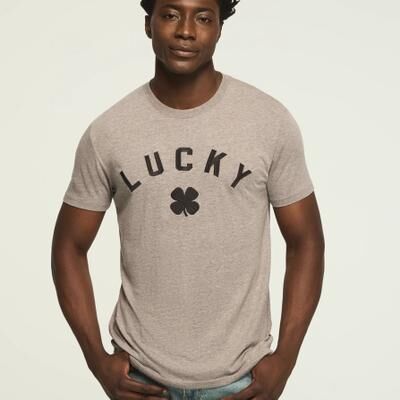 Lucky Brand Lucky Clover in Heather Grey, Size S