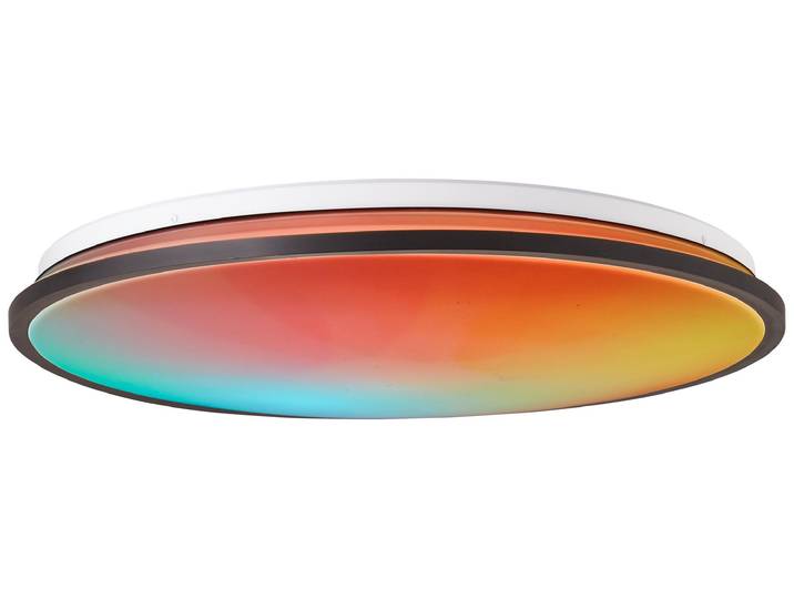 Heida LED Deckenaufbau-Paneel 48cm schwarz