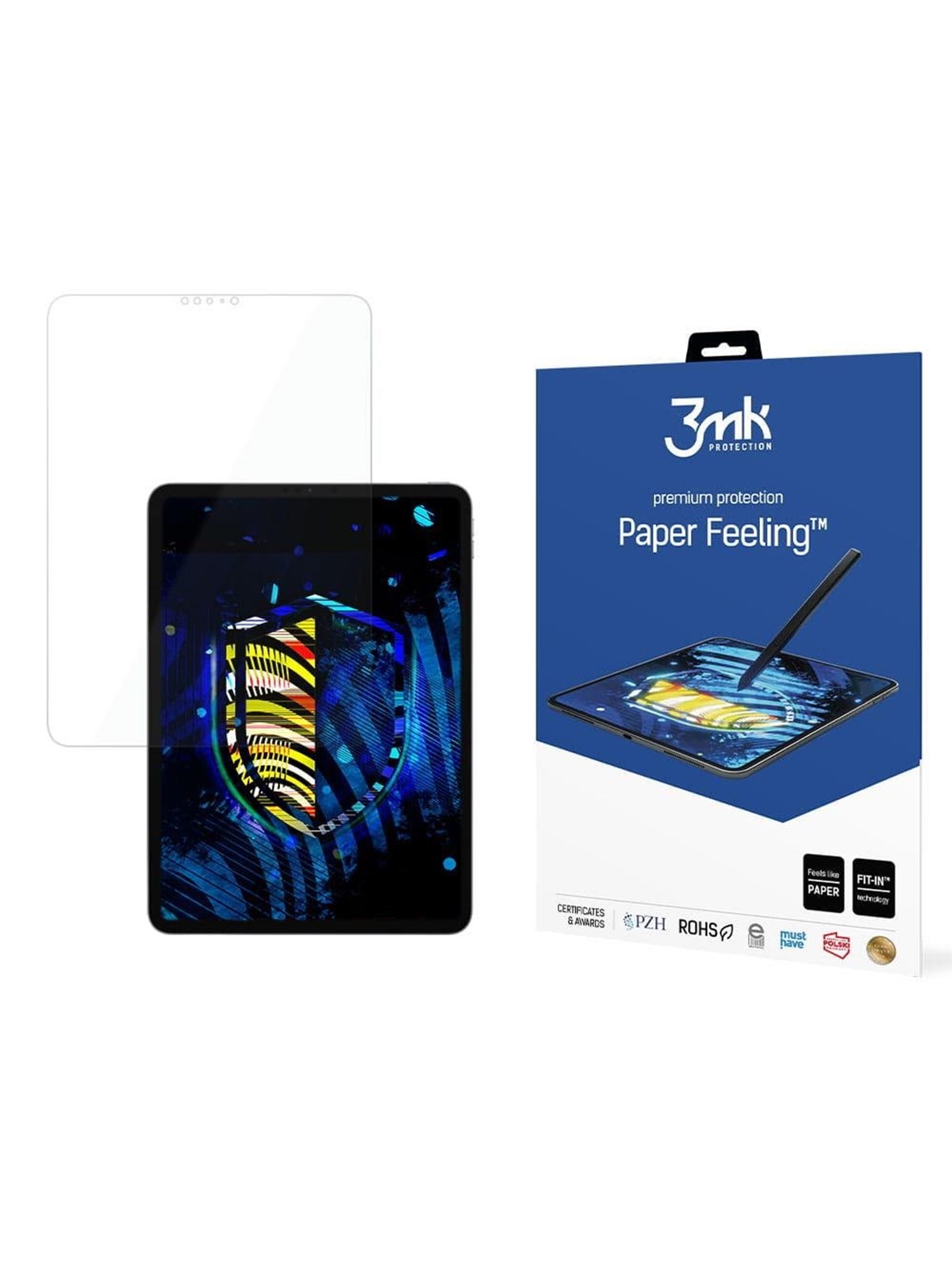 3mk Paper Feeling Matte Foil - iPad Pro 11" 3/4