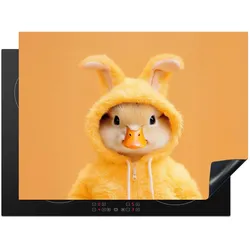 HERDABDECKPLATTE Osterhase - Kostüm - Ente Induktionsmatte 71x52 cm