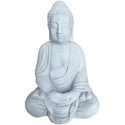 Relaxdays, Aussendekoration, Buddha Figur