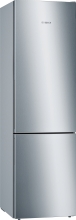 Bosch KGE39ALCA Stand Kühl-Gefrier-Kombination mit Edelstahl-Optik, LowFrost SuperKühlen und LED