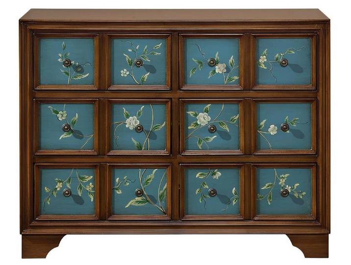 Xlmoebel Kommode Elegantes Sideboard aus Echtholz mit geräumigem Stauraum (Kommode, 1 St., Kommode), Hergestellt in Europa